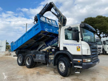 Scania two-way side tipper truck P 340