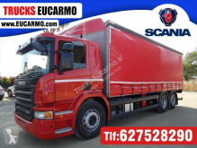 Teherautó Scania használt függönyponyvaroló