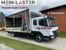 Camión tautliner (lonas correderas) Mercedes Atego 816 Atego DoKa 6 Sitzer Schiebeplane R + L