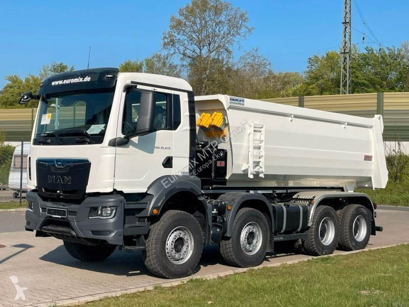 Camion Man Benne Tgs Tgs X Euromixmtp Mulden Kipper X Euro