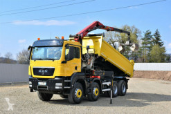 Camion MAN TGS 35.400 Kipper 5,20 m +HMF 1444 Z2 + FUNK/8x4 benne occasion