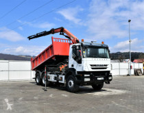 Camion Iveco TRAKKER 360 Kipper 4,70m+PK 13001-KB / 6x4 plateau occasion