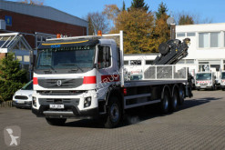 Volvo plató teherautó FMX 410 8x4 VEB+/Plattform 8m/Kran Hiab 15m/Funk