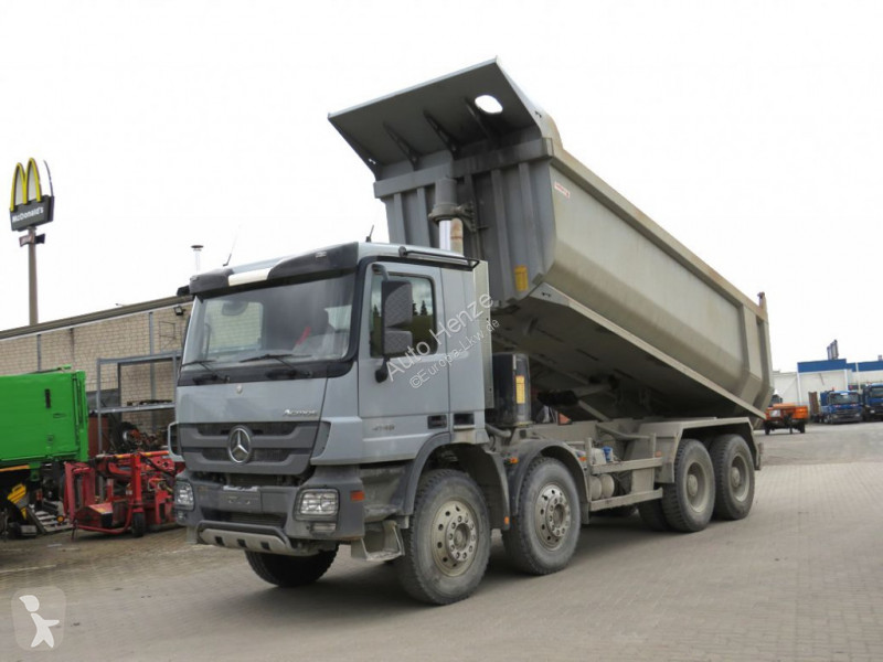 Used Mercedes Actros Tipper Truck 4146 8x4 4 Achs Muldenkipper Fg L868410 8x4 Diesel Euro 2 N 6135595