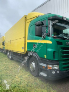 Camion fourgon brasseur Scania P P400 Orten Getränke Doppel AHK