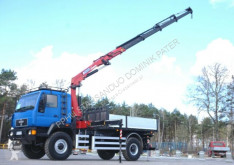 Camion MAN L2000 4x4 HMF 2120 Crane Kran Winch Off Road plateau occasion