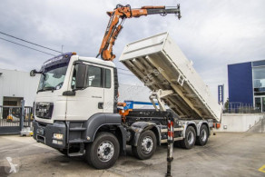 Camion MAN TGS 35.400+TEREX 16T/2 benne occasion