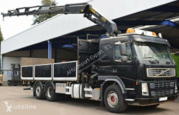 Volvo flatbed truck FM 380 6X2 PALFINGER PK 29002 AÑO 2008
