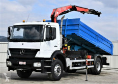 Camion plateau Mercedes Axor 1928 Kipper 5,10m + FASSI F110A !