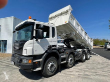 Kamion Scania P 450 dvojitá korba použitý