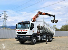 Camion plateau Renault KERAX 370 DXI* TERREX ATLAS 120.2E-A2L+ FUNK*6x4