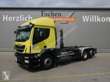 Gancho portacontenedor Iveco AT260 SY/PS42*Meiller RS21.65*Lenk/Lift*Navi*ACC