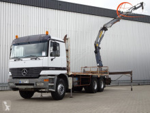 Camion plateau Mercedes 2640 Kraan - MP 1 - Effer 17 TM Kraan, Crane, Kran, Grue - Airco, Manuel, BB