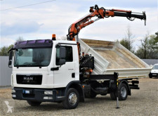 Camion MAN TGL 12.220 Kipper 4,10m+TEREX 75.2-A2 ! cassone usato
