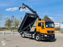 Camion MAN TGS 18.320 4x4 HIAB 111 BS-2 Hiduo Crane Kipper benne occasion