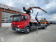 Camion polybenne Mercedes Atego 1529 L Abrollkipper mit Kran
