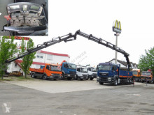 Lastbil platta häckar MAN TGS TG-S 26.400 6x4 Pritsche Heckkran Hiab 377+Jib