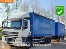 Camion remorque DAF rideaux coulissants (plsc) occasion