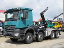 Mercedes LKW Abrollkipper Arocs 4142 8x4 Abrollkipper Hiab Schubarm 26to