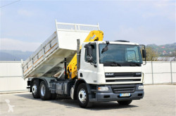 Camion cassone DAF CF 75.310 * Kipper 5,60 m + EFFER 155-2S !