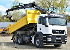 Ciężarówka wywrotka MAN TGS 26.360 Kipper 4,80m HIAB 166 BS-3HIDUO +FUNK