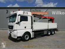 Camión MAN TGX 26.480 BL 6x4, Fassi F185 BS 22, UVV 01/22 Gancho portacontenedor usado