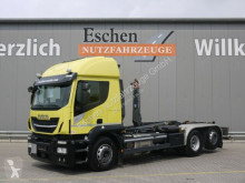 Camion Iveco AT 260 SY/PS420*Meiller RS 21.65*Lift/Lenk*ACC polybenne occasion