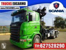 Lastbil platta Scania R 420