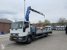 Camión caja abierta Iveco ML120E18P Euro Cargo - - HMF 8meter - Kran/crane - TOP CONDITION