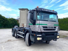 Camión Iveco Trakker 450 SCARRABILE BALESTRATO ANTERIORE Gancho portacontenedor usado