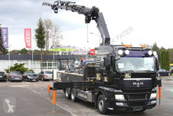 Camion MAN TGX 28.480 6x2 HMF 4220 K4 Crane Fly Jib Winch cassone usato