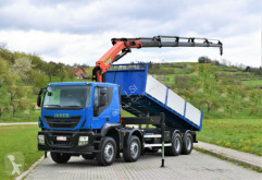 Грузовик Iveco TRAKKER 360 Kipper 6,40m+PK 23001-EHD+FUNK/ 8x4 платформа б/у