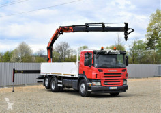 Camion plateau Scania P360 Pritsche 6,40m+PK 18002-EHB + FUNK!