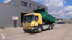 Camion Scania 114 - 380 (BIG AXLE / FULL STEEL SUSPENSION / MANUAL GEARBOX / 10 TIRES / 6X4) benne occasion