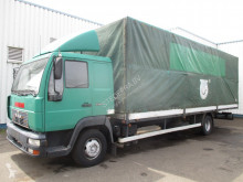 MAN ponyvával felszerelt plató teherautó 12.225 , ZF Manual , Spring suspension