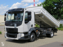 Volvo three-way side tipper truck