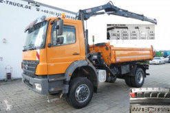 Camion ribaltabile Mercedes Axor 1833 AK 4x4 2-Achs Allradkipper Kran Funk Greiferst