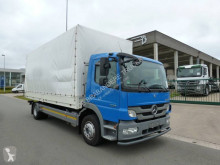 Teherautó Mercedes Atego 1218 használt ponyvával felszerelt plató