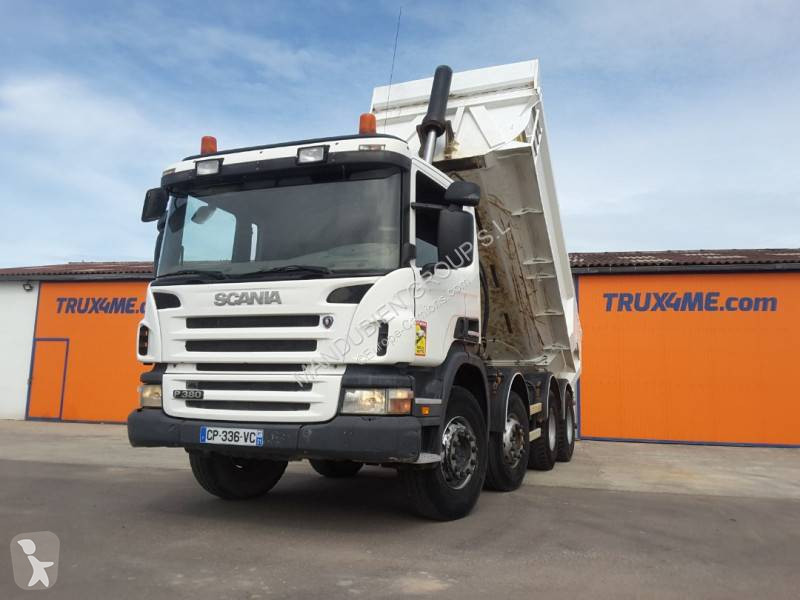 Used Scania P Half Pipe Tipper Truck 380 8x4 Diesel Euro 4 N 6178326