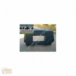 Fahrerhaus/Karosserie Verdeck mit Rückwand in schwarz für Unimog / 406 / 416