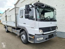 Lastbil Mercedes Atego 1218 L, Doka Pritsche für Gerüstbau flatbed brugt