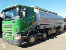 Camion cisterna Scania R400-8X2-LENKACHSE-3 KAMMERN-32000L