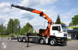 Camion cassone MAN MAN TGA 35.390 8x4 Palfinger PK 56002 Cran Kran/