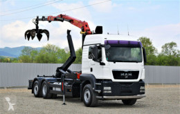 Camion multibenna MAN TGS 26.440 Abrollkipper + PK EPSILON E110Z !