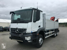 Camion cassone fisso Mercedes 2640 6x4 Fassi 235 Greifersteuerung Baustoff