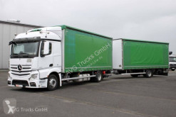 Camion remorque savoyarde système bâchage coulissant Mercedes L Durchladezug Schiebeplane Retarder LBW