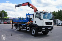 Camion MAN TGM 18.250 4x4 Palfiner PK 27001 Crane Off R plateau occasion