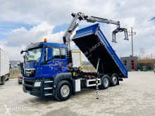 Camion MAN TGS 26.360 TGX TGM TGL 6x2 , 6x4 Kiper 3S + kran , manual , Supe ribaltabile usato