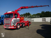 Camion scarrabile Scania R R560 V8 Abroller + HIAB 244EP + 5xHydr.