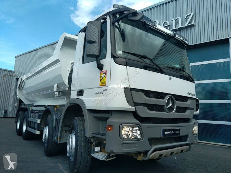 Gebrauchter Mercedes Actros Lkw Muldenkipper Marrel 3241 Euro 6 N 6195585